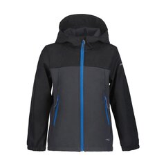 Детская куртка softshell Icepeak KONAN JR, черная - темно-серая цена и информация | Куртки для мальчиков | hansapost.ee