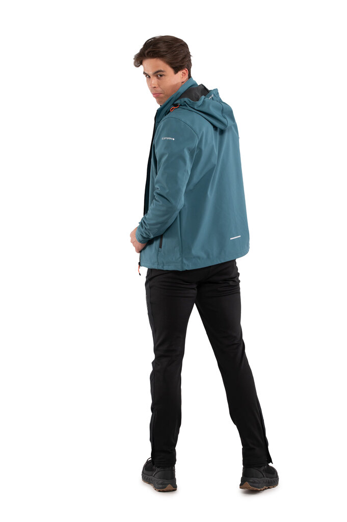 Icepeak meeste softshell jope BRIMFIELD, mereroheline цена и информация | Joped meestele | hansapost.ee