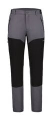 Мужские повседневные брюки Icepeak BELGRADE, темно-серый черный цвет цена и информация | Icepeak Для мужчин | hansapost.ee