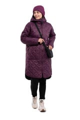 Женская стеганая куртка Icepeak весна-осень AALEA, фиолетовая цена и информация | Женские куртки | hansapost.ee