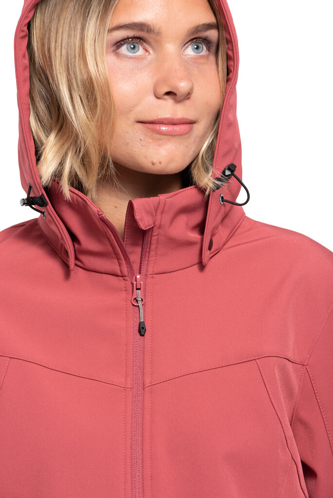 Icepeak naiste softshell jope BRENHAM, tumeroosa цена и информация | Naiste joped ja parkad | hansapost.ee