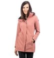 Luhta женская длинная куртка softshell ILONIEMI, темно-розовый цвет