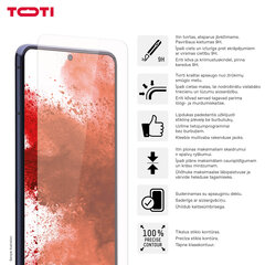 Kaitseklaas Toti 2D Samsung Galaxy A14 hind ja info | Ekraani kaitseklaasid ja kaitsekiled | hansapost.ee