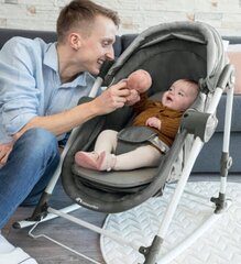 Кровать-качалка Bebe Confort Calys, Gray Mist цена и информация | Шезлонги и качели | hansapost.ee