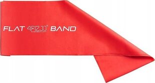 Лента сопротивления Flat Band 4Fizjo, красная цена и информация | Фитнес-резинки, гимнастические кольца | hansapost.ee
