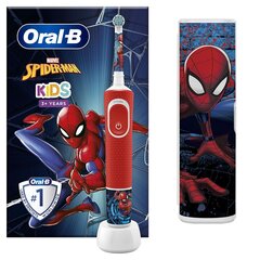 Elektriline hambahari Oral-B D100 Kids Spiderman цена и информация | Электрические зубные щетки | hansapost.ee