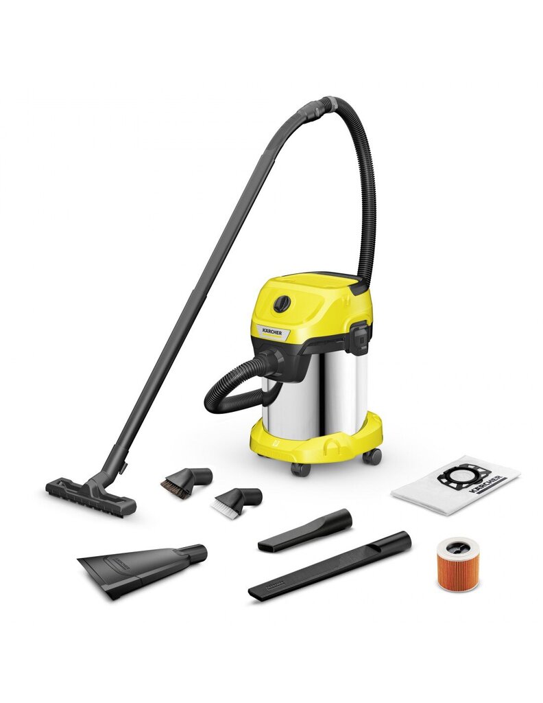 Märg- ja kuivtolmuimeja Karcher WD 3 V-17/6/20 цена и информация | Tolmuimejad | hansapost.ee