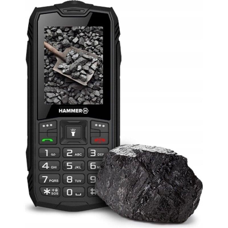 myPhone Hammer Rock Dual SIM Black цена и информация | Telefonid | hansapost.ee