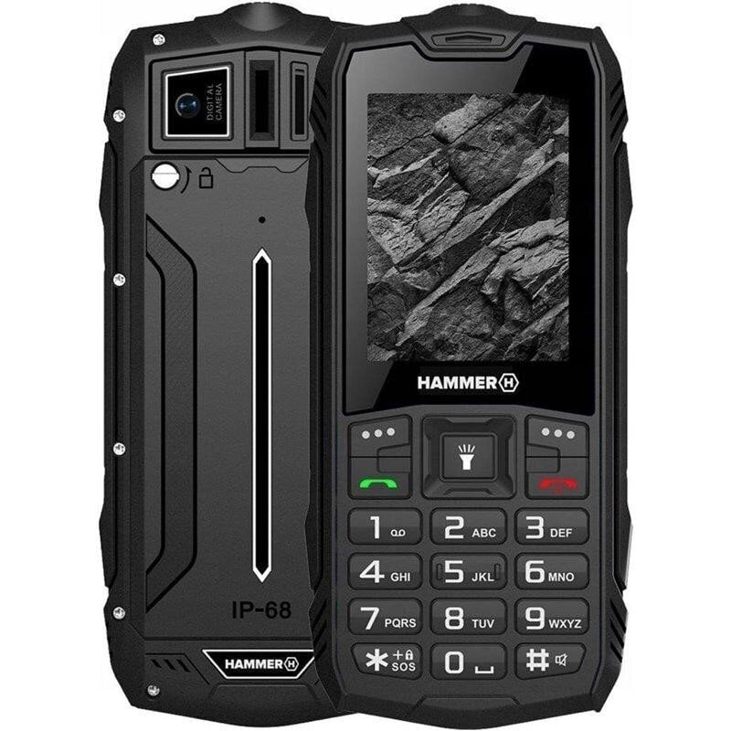 myPhone Hammer Rock Dual SIM Black цена и информация | Telefonid | hansapost.ee