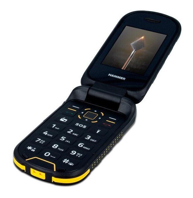 myPhone Hammer Bow Dual SIM Black/Yellow hind ja info | Telefonid | hansapost.ee