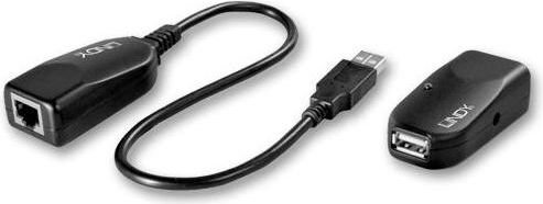 Adapter Lindy 42693 RJ-45/USB hind ja info | USB adapterid ja jagajad | hansapost.ee