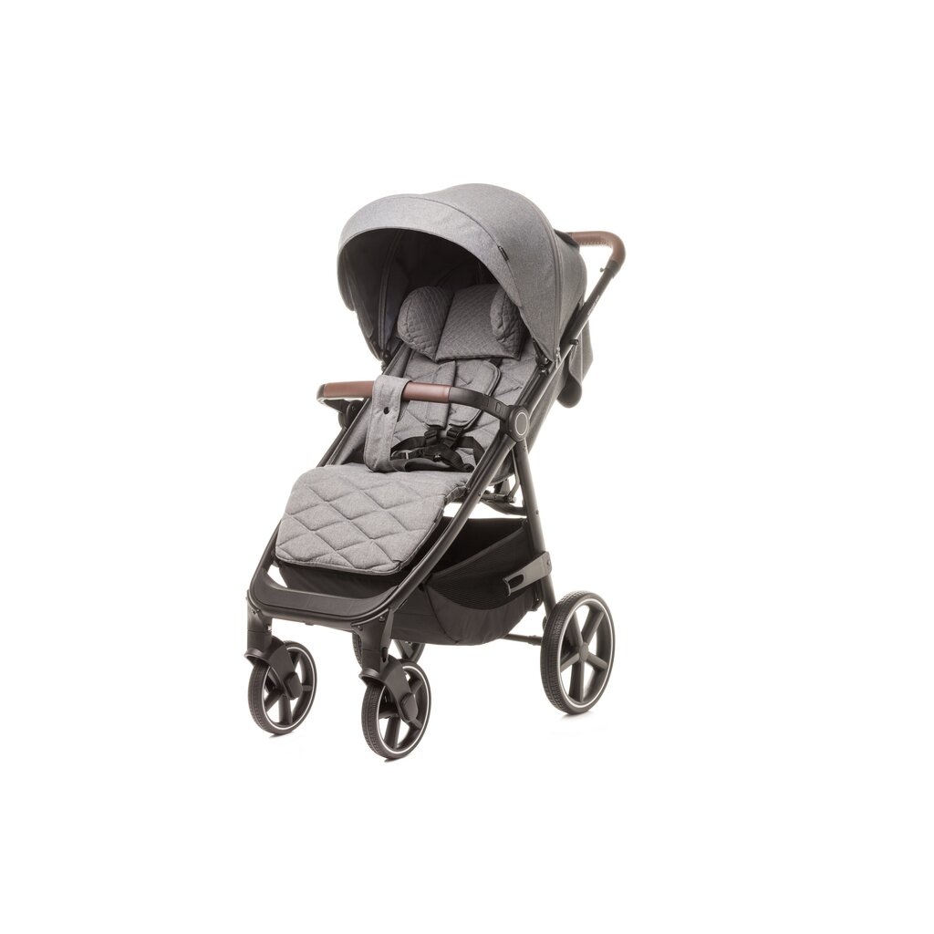 Sportlik jalutuskäru 4Baby Stinger Pro, Melange Grey hind ja info | Vankrid, jalutuskärud | hansapost.ee