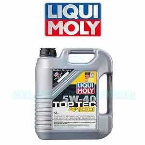 Sünteetiline mootoriõli Liqui-Moly Top Tec 4100 5W-40, 5L hind ja info | Mootoriõlid | hansapost.ee