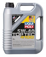 Sünteetiline mootoriõli Liqui-Moly Top Tec 4100 5W-40, 5L hind ja info | Mootoriõlid | hansapost.ee