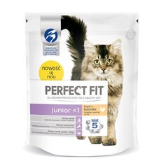 Корм для котят до года Perfect Fit Junior с курицей, 750 г цена и информация | Сухой корм для кошек | hansapost.ee