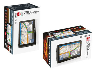 GPS навигатор Blow GPS720 Sirocco цена и информация | GPS навигаторы | hansapost.ee