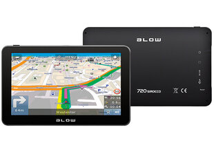 GPS навигатор Blow GPS720 Sirocco цена и информация | GPS навигаторы | hansapost.ee