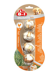 8in1 куриные мясные шарики для собак, 4 шт.​ цена и информация | Лакомства для собак | hansapost.ee