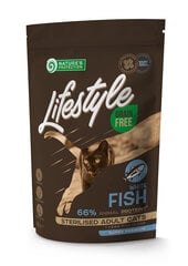 Nature's Protection Lifestyle Grain Free White Fish Sterilised Adult Cat, 0,4 кг цена и информация | Сухой корм для кошек | hansapost.ee