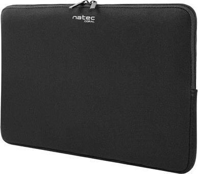 NATEC sülearvuti ümbris Coral 14,1 tolli, must цена и информация | Sülearvutikotid | hansapost.ee