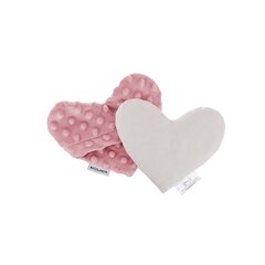 Подушка-сердце из вишневой косточки Bocioland BOC0218, темно-розовый цвет цена и информация | Bocioland Товары для детей и младенцев | hansapost.ee