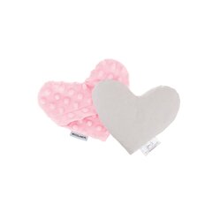 Подушка сердце из вишневой косточки Bocioland BOC0214, розовый цвет цена и информация | Bocioland Товары для детей и младенцев | hansapost.ee