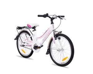Велосипед детский Insera Cindy 20" 3-v, белый цена и информация | Велосипеды | hansapost.ee