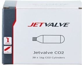 JetValve 16g CO2 balloonid, 30 tk. цена и информация | Другие аксессуары для велосипеда | hansapost.ee