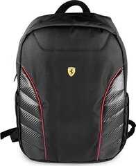 Ferrari seljakott sülearvutile 15", must hind ja info | Sülearvutikotid | hansapost.ee