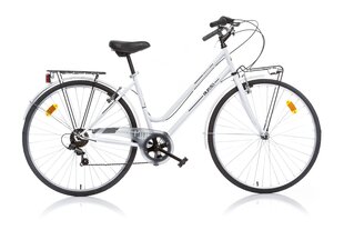 Городской велосипед Trekking Donna 28", белый цвет цена и информация | Велосипеды | hansapost.ee