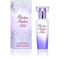 Parfüümvesi Christina Aguilera Eau So Beautiful EDP naistele, 15 ml hind ja info | Christina Aguilera Parfüümid, lõhnad ja kosmeetika | hansapost.ee