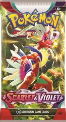 Настольная игра Pokemon TCG - Scarlet & Violet Booster 10 Game Cards цена и информация | Настольные игры | hansapost.ee