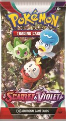 Kaardimäng Pokemon TCG - Scarlet & Violet kaardipakk hind ja info | Lauamängud ja mõistatused perele | hansapost.ee