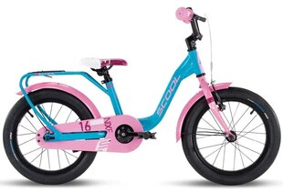 Велосипед детский S'Cool niXe 16", синий цвет цена и информация | Велосипеды | hansapost.ee