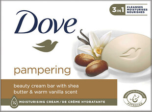 Мыло Dove Purely Pampering Beauty Cream Bar с маслом ши, 90 г цена и информация | Мыло | hansapost.ee