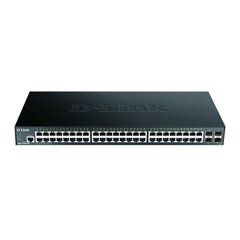 Коммутатор D-Link DGS-1250-52X 48GE 4SFP+ цена и информация | Коммутаторы (Switch) | hansapost.ee