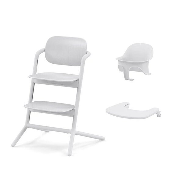 Cybex söötmistool Lemo 3in1 Set All, White цена и информация | Laste söögitoolid | hansapost.ee