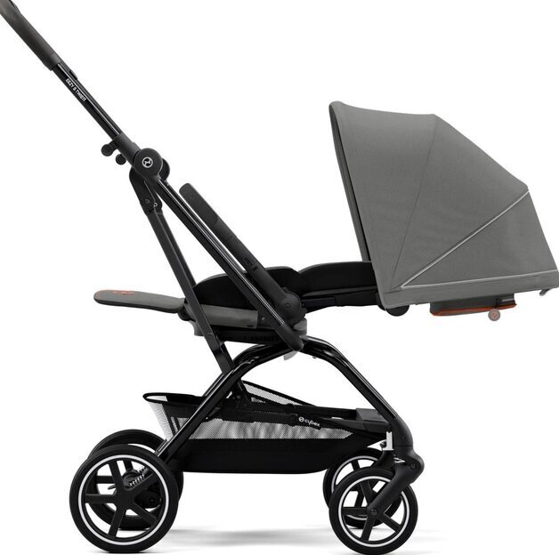 Cybex sportlik jalutuskäru Eezy S Twist+ 2 BLK, lava grey цена и информация | Vankrid, jalutuskärud | hansapost.ee