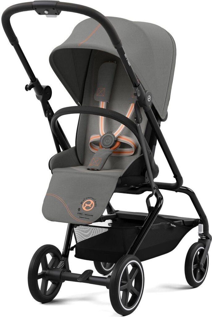 Cybex sportlik jalutuskäru Eezy S Twist+ 2 BLK, lava grey цена и информация | Vankrid, jalutuskärud | hansapost.ee