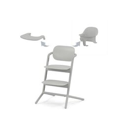 Cybex многофункциональный стульчик для кормления Lemo 3 в 1 Set, suede grey/mid grey цена и информация | Стульчики для кормления | hansapost.ee