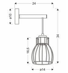 Candellux seinavalgusti Bernita price and information | Seinavalgustid | hansapost.ee