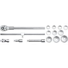 Tööriistakomplekt Yato 3/4" YT-1334 price and information | Käsitööriistad | hansapost.ee