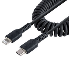 Кабель USB—Lightning Startech RUSB2CLT1MBC Чёрный 1 m цена и информация | Кабели и провода | hansapost.ee
