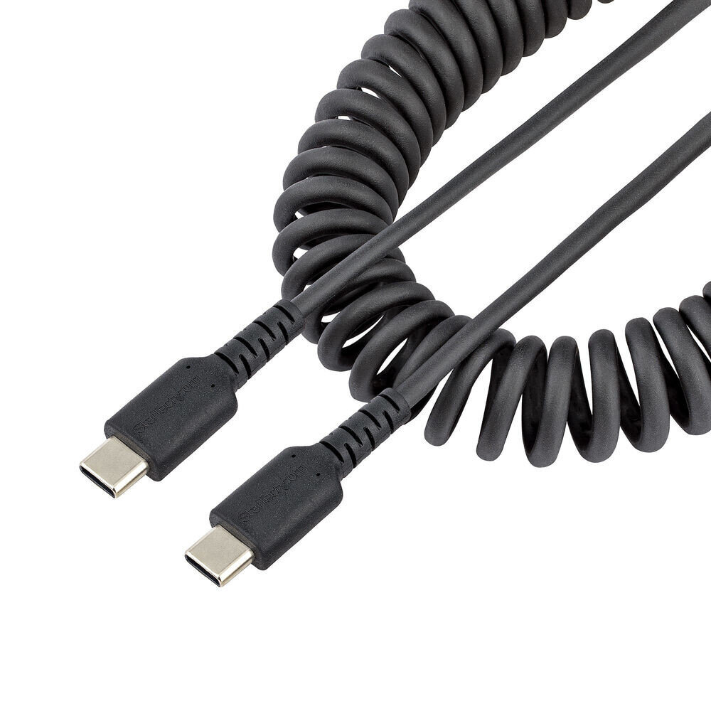 Kaabel USB C Startech R2CCC-1M-USB-CABLE Must 1 m цена и информация | Juhtmed ja kaablid | hansapost.ee