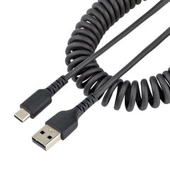 Кабель USB A — USB C Startech R2ACC-50C-USB-CABLE Чёрный 50 cm цена и информация | Кабели и провода | hansapost.ee