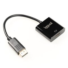 Адаптер для DisplayPort на HDMI iggual IGG318041 цена и информация | Адаптеры и USB-hub | hansapost.ee
