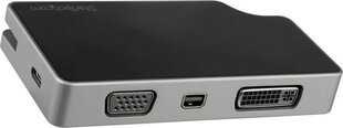 Dock Startech CDPVDHMDPDP Must hind ja info | USB adapterid ja jagajad | hansapost.ee