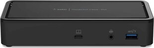 Докстанция Belkin F4U109VF Чёрный цена и информация | Адаптеры, USB-разветвители | hansapost.ee