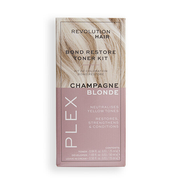 Juuksevärv Revolution Haircare Plex hair color Blond Champagne hind ja info | Juuksevärvid | hansapost.ee