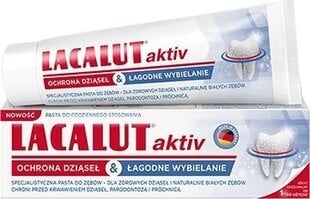 Hambapasta Lacalut Aktiv, 75 ml цена и информация | Зубные щетки, пасты | hansapost.ee